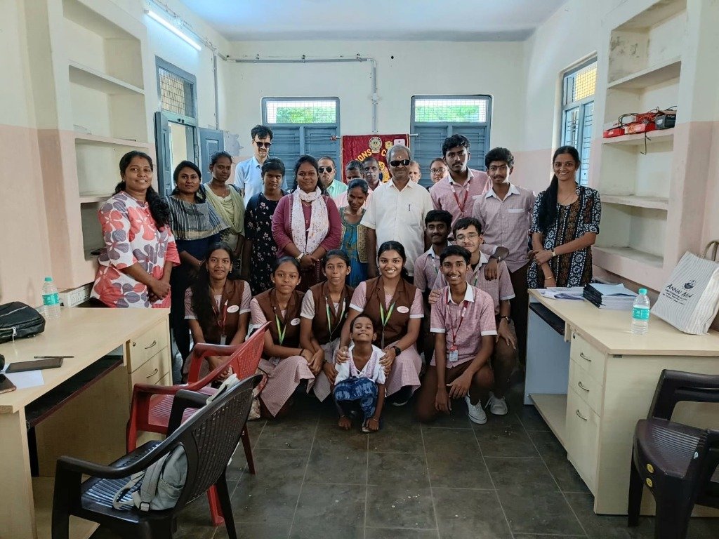 Community Services at Vellore Blind School